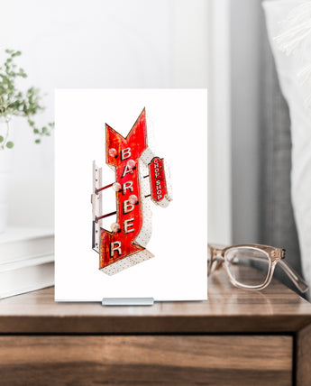 Barber Shop - Mini Acrylic