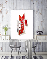 Barber Shop Sign, Melrose Avenue, Los Angeles