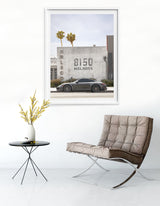 Porsche on Melrose Avenue, Los Angeles