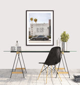 Porsche on Melrose Avenue, Los Angeles