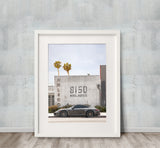 Porsche on Melrose Avenue, Los Angeles