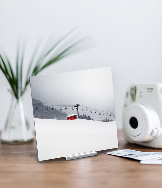 Red Cabin - Mini Acrylic