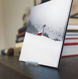 Red Cabin - Mini Acrylic