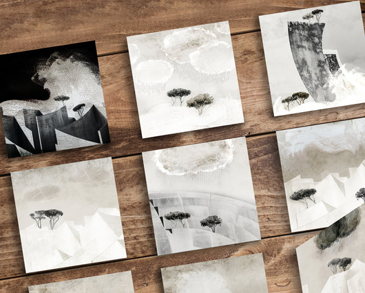 Last Chance - Set of 9 Folded Fine Art Greeting Cards