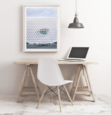 The Broad Museum and Vintage Car