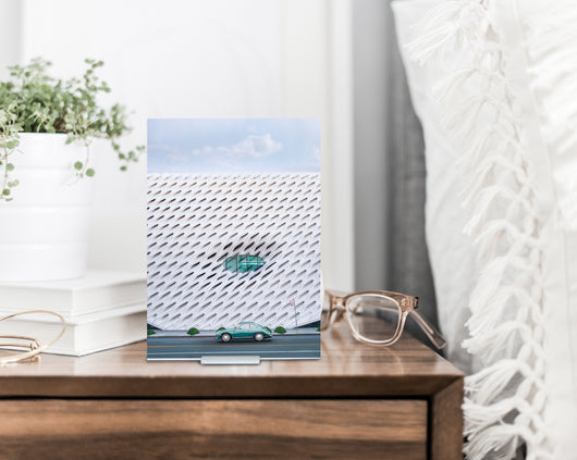 Vintage Car at The Broad Museum - Mini Acrylic