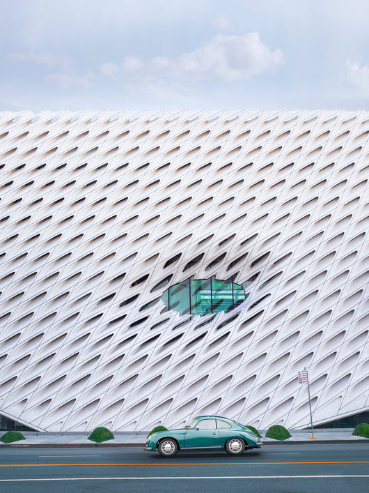 The Broad Museum and Vintage Car