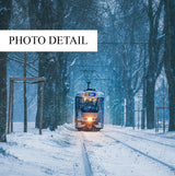 Tram in the Snow