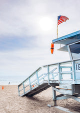 Venice Beach, California - Set of 9 Folded Greeting Cards